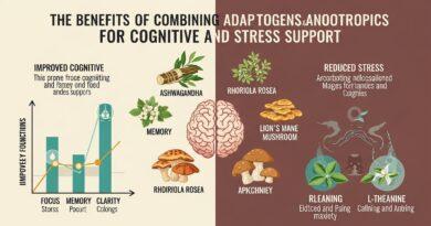 The Benefits of Combining Adaptogens and Nootropics for Cognitive and Stress Support