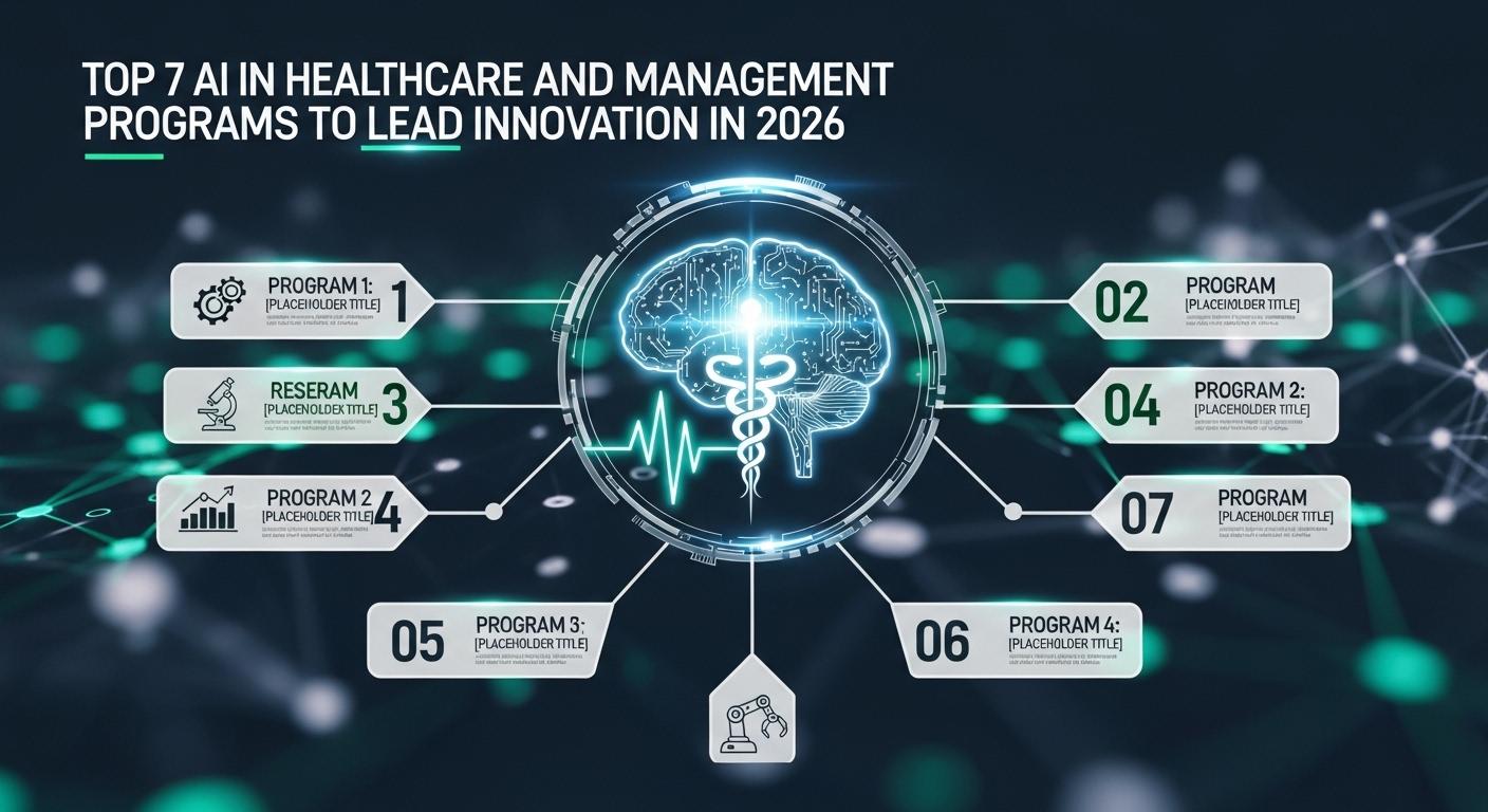 Top 7 AI in Healthcare and Management Programs to Lead Innovation in 2026