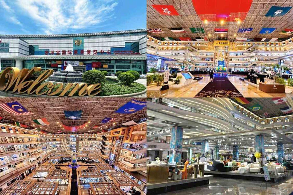 Foshan furniture markets showcasing a wide range of Chinese and international furniture styles