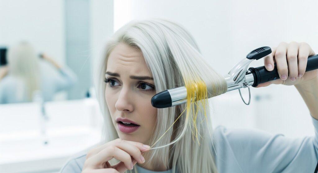 Can Daily Heat Styling Destroy My Platinum Color?