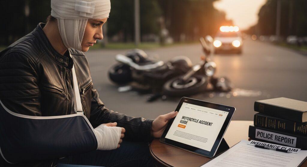 How to navigate Motorcycle Accidents: Injuries, Reports, and Expert Laws