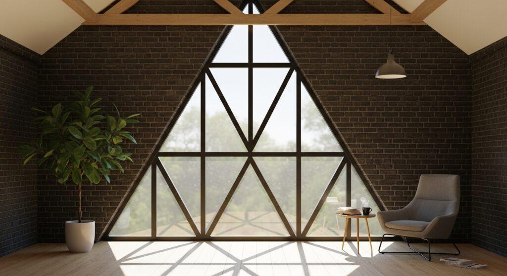 Architectural Character and Natural Light: The Appeal of Triangular Windows