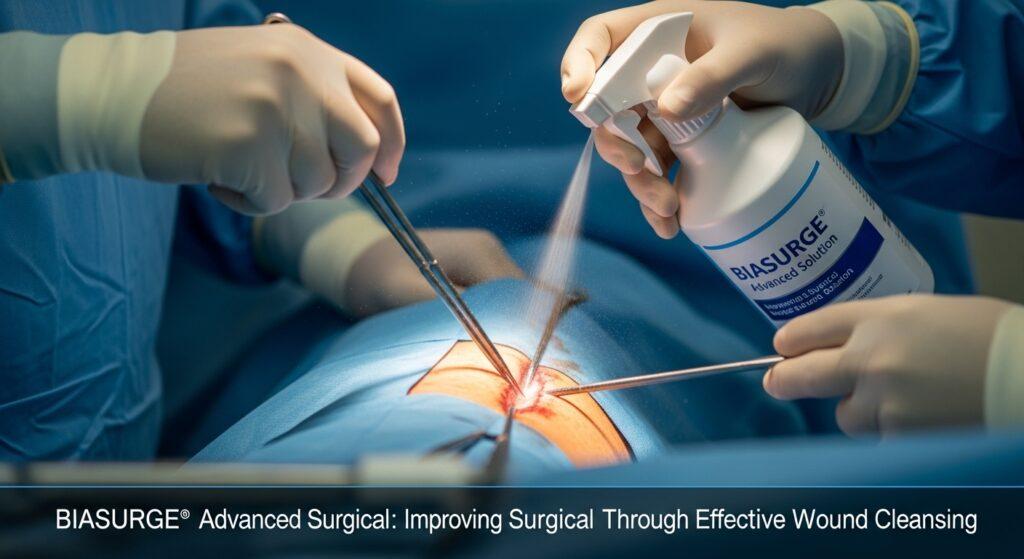 BIASURGE® Advanced Surgical Solution: Improving Surgical Outcomes Through Effective Wound Cleansing