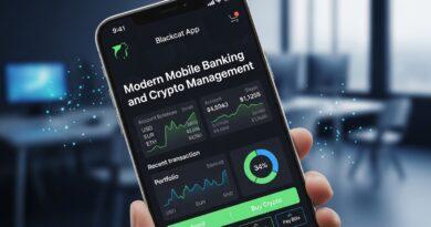 Blackcat App – Modern Mobile Banking and Crypto Management