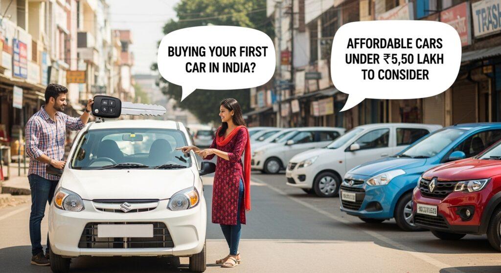 Buying Your First Car in India? Affordable Cars Under ₹5.50 Lakh to Consider