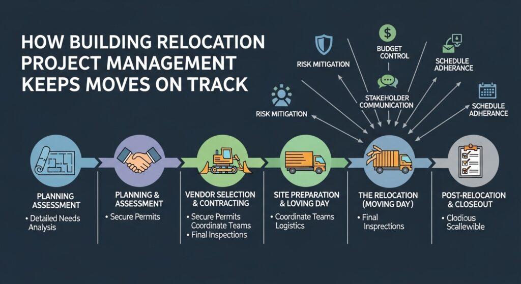 How Building Relocation Project Management Keeps Moves on Track