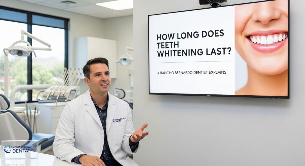 How Long Does Teeth Whitening Last? A Rancho Bernardo Dentist Explains