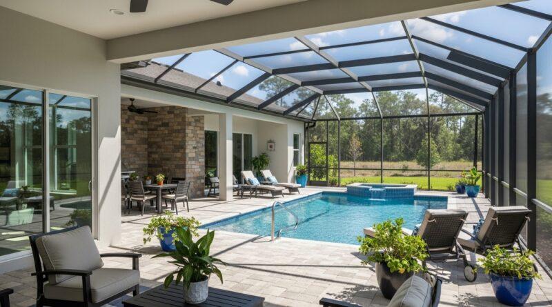 How Pool and Patio Screening Enhances Outdoor Living and Home Value