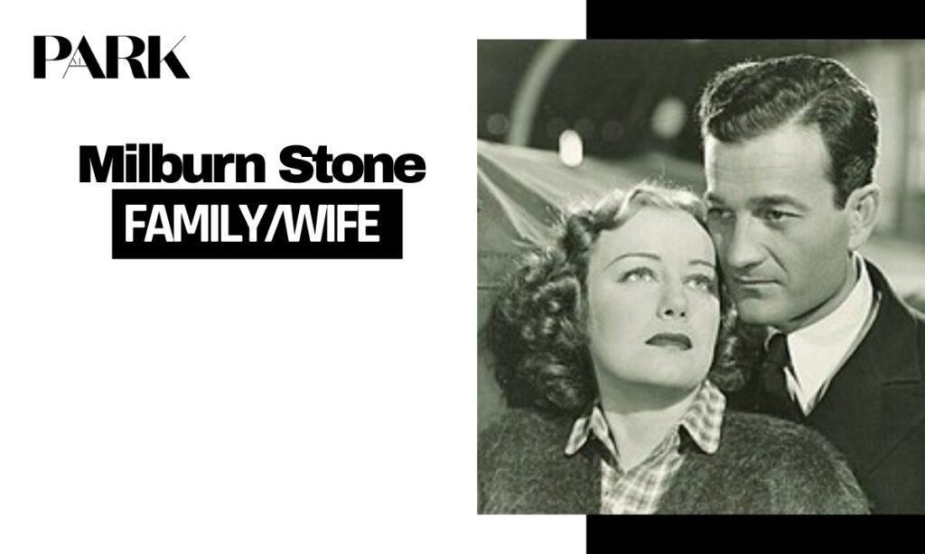 Milburn Stone Wife