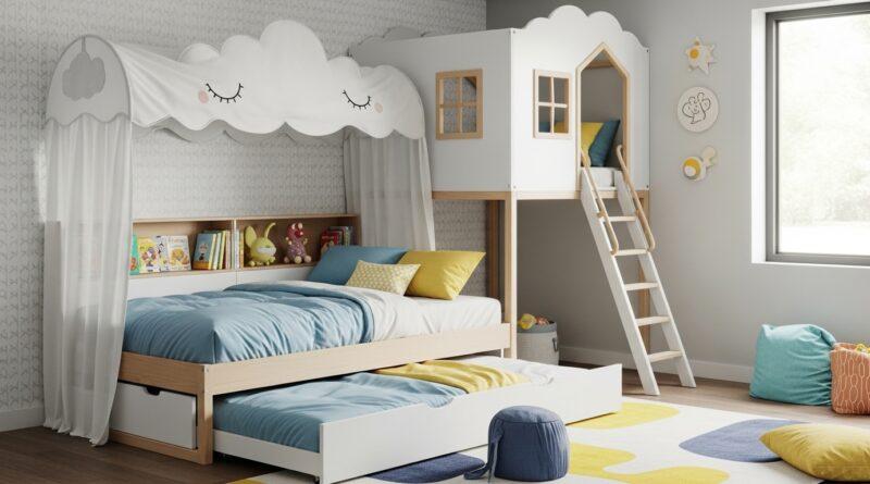 Modern Kids Bed Designs: Stylish, Practical, and Fun