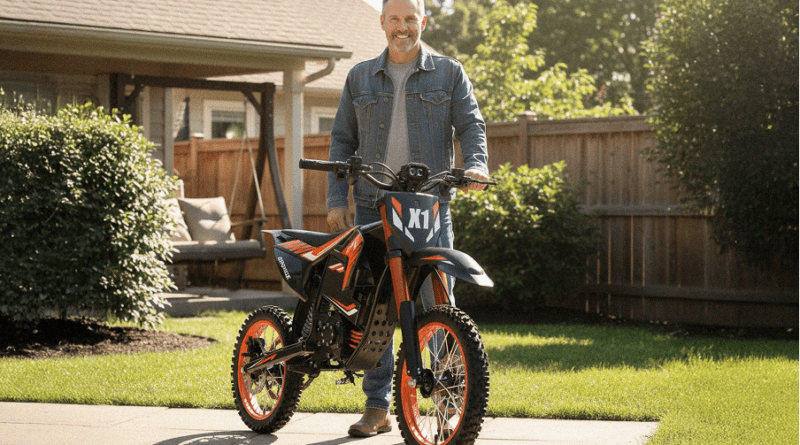 Riding a Kids Electric Dirt Bike Safely