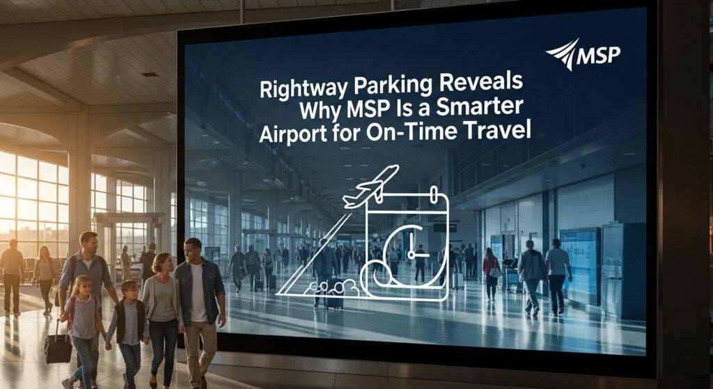 Rightway Parking Reveals Why MSP Is a Smarter Airport for On-Time Travel
