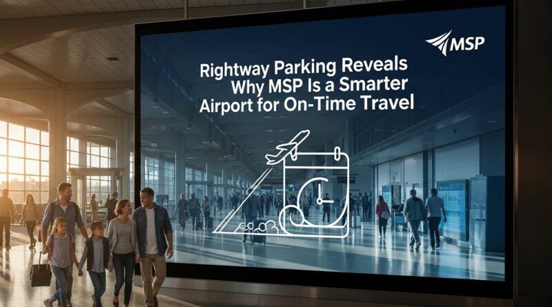 Rightway Parking Reveals Why MSP Is a Smarter Airport for On-Time Travel