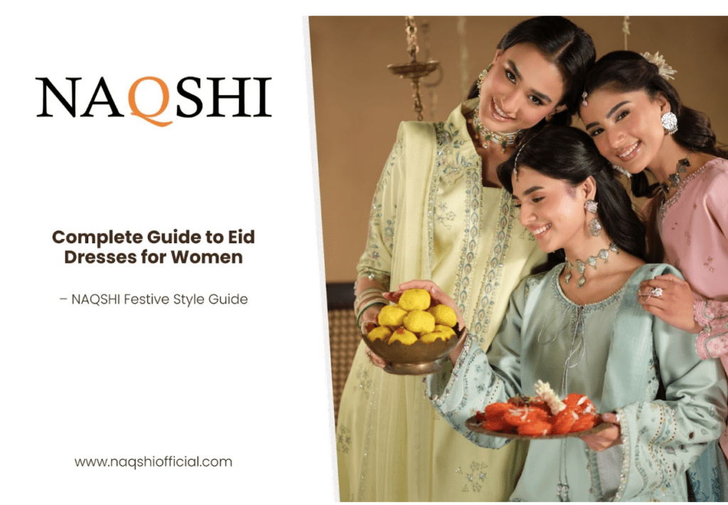 Complete Guide to Eid Dresses for Women – NAQSHI Festive Style Guide