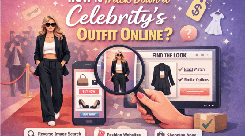 How to Track Down a Celebrity's Outfit Online?