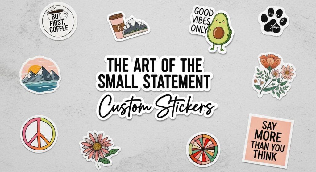 The Art of the Small Statement: Why Custom Stickers Say More Than You Think