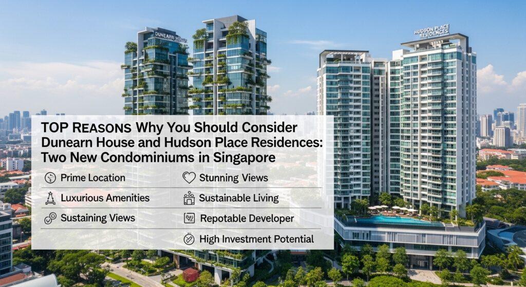 Top Reasons Why You Should Consider Dunearn House and Hudson Place Residences: Two New Condominiums in Singapore