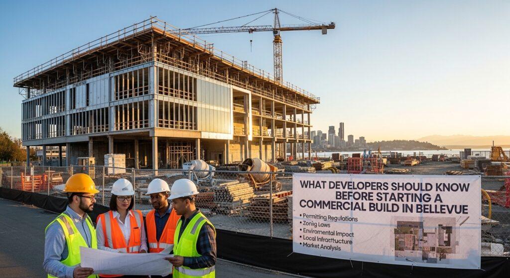 What Developers Should Know Before Starting a Commercial Build in Bellevue