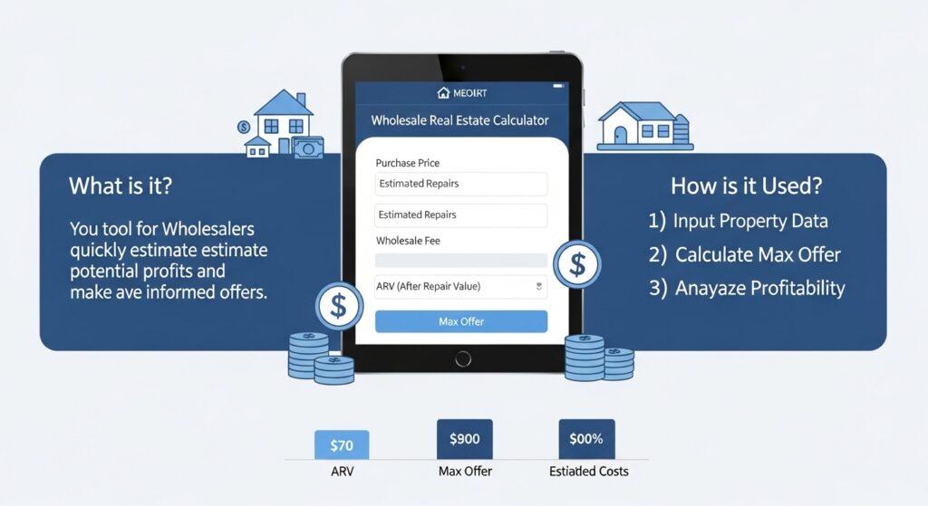 What Is a Wholesale Real Estate Calculator and How Is It Used?