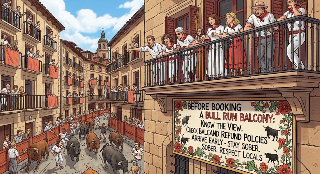 What Should Visitors Know Before Booking A Bull Run Balcony?