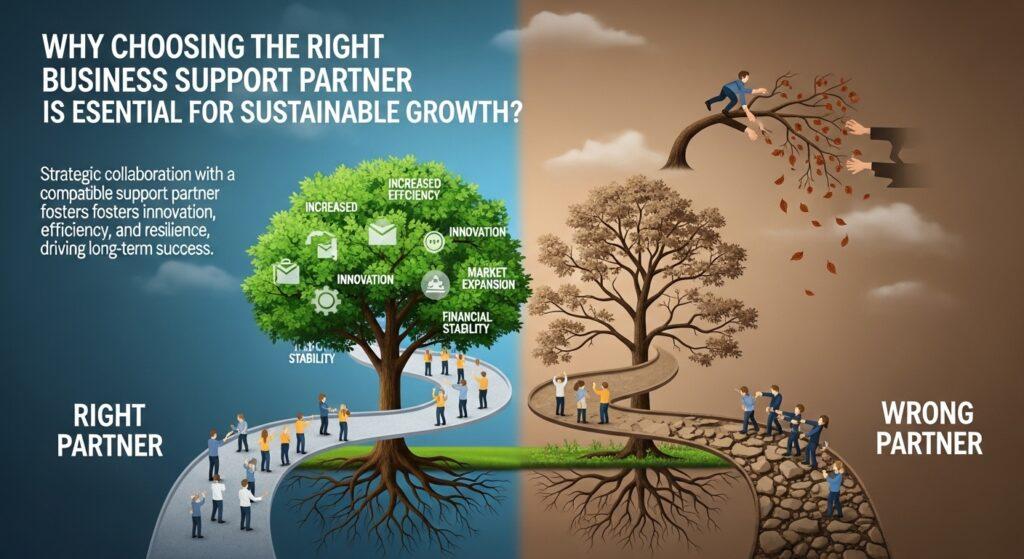 Why Choosing the Right Business Support Partner Is Essential for Sustainable Growth