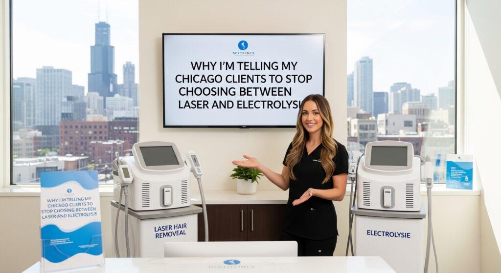 Why I’m Telling My Chicago Clients to Stop Choosing Between Laser and Electrolysis
