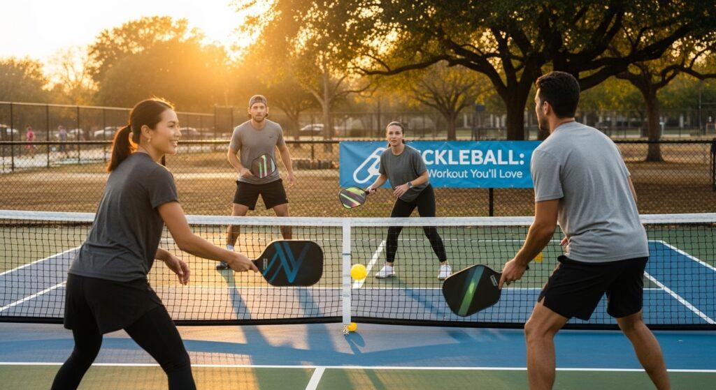 Why Pickleball Has Become the Workout Everyone Actually Wants to Do