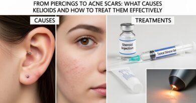 From Piercings to Acne Scars: What Causes Keloids and How to Treat Them Effectively