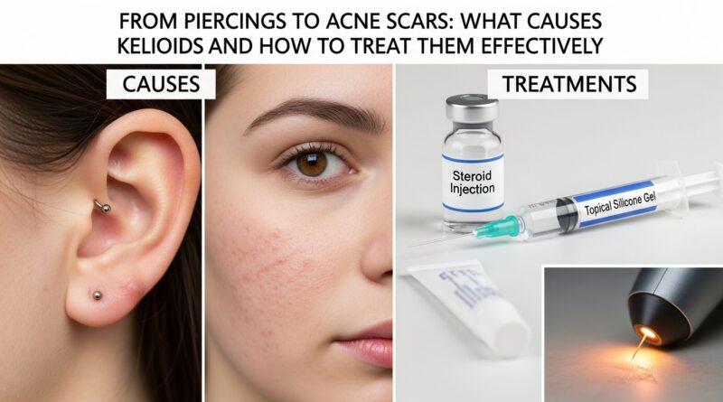 From Piercings to Acne Scars: What Causes Keloids and How to Treat Them Effectively
