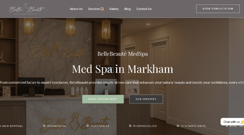 Skin Treatments at a Med Spa in Markham