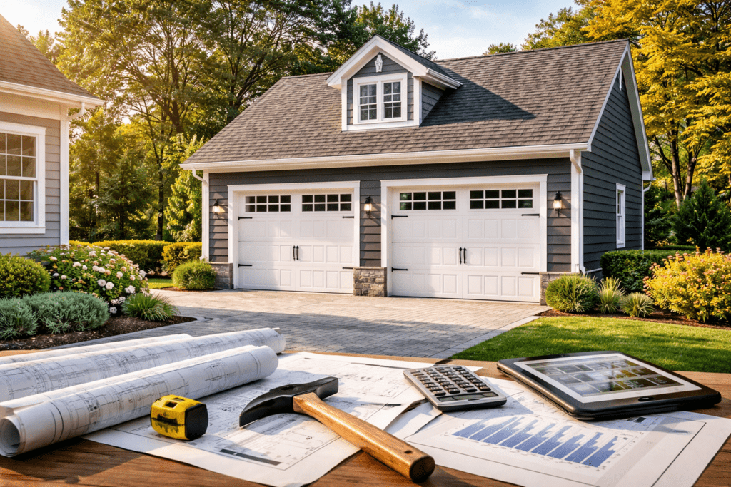 Garage Construction Cost vs ROI: What Homeowners Should Know Before Hiring a Garage Builder