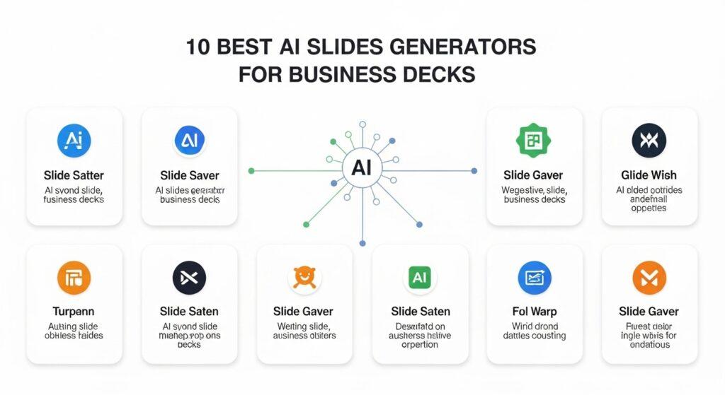10 Best AI Slides Generators for Business Decks