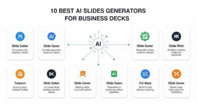 10 Best AI Slides Generators for Business Decks