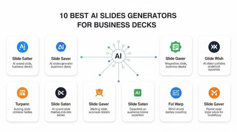 10 Best AI Slides Generators for Business Decks