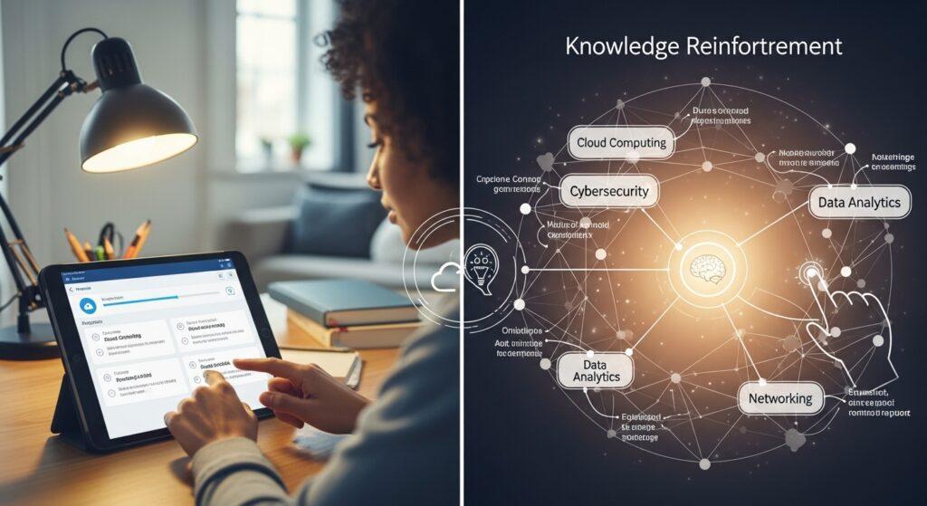 Adaptive IT Exam Mastery Through Online Practice and Knowledge Reinforcement