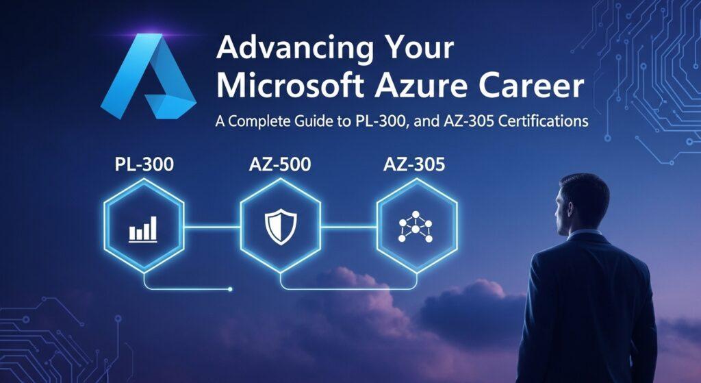 Advancing Your Microsoft Azure Career: A Complete Guide to PL-300, AZ-500, and AZ-305 Certifications