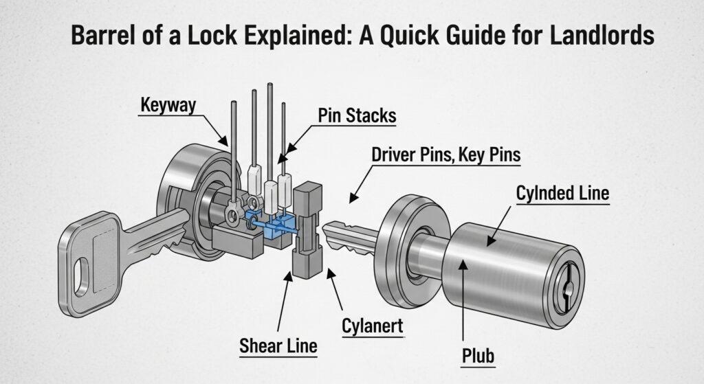 Barrel of a Lock Explained: A Quick Guide for Landlords