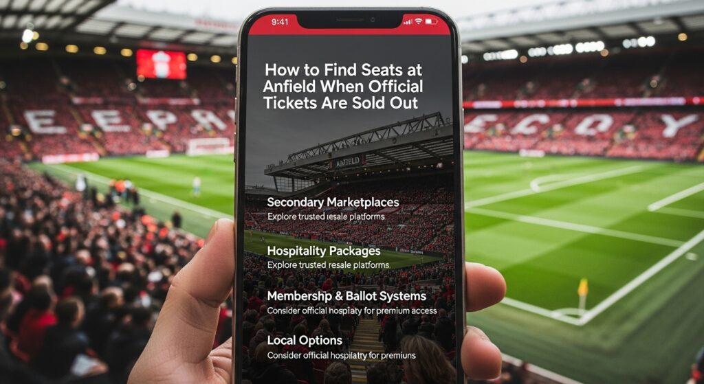 How to Find Seats at Anfield When Official Tickets Are Sold Out