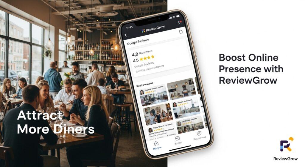 How to Get More Restaurant Customers with ReviewGrow Google Reviews