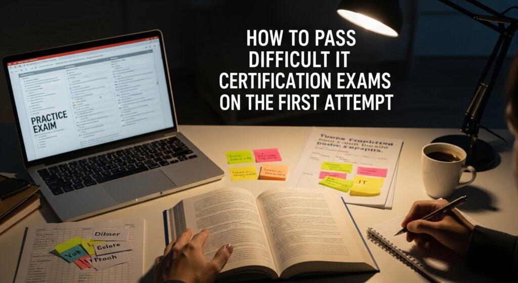 How to Pass Difficult IT Certification Exams on the First Attempt