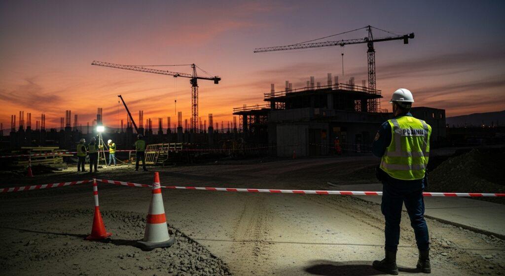 How to Prevent Theft on the Job Site with Construction Site Security