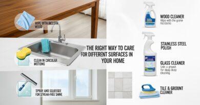 The Right Way to Care for Different Surfaces in Your Home
