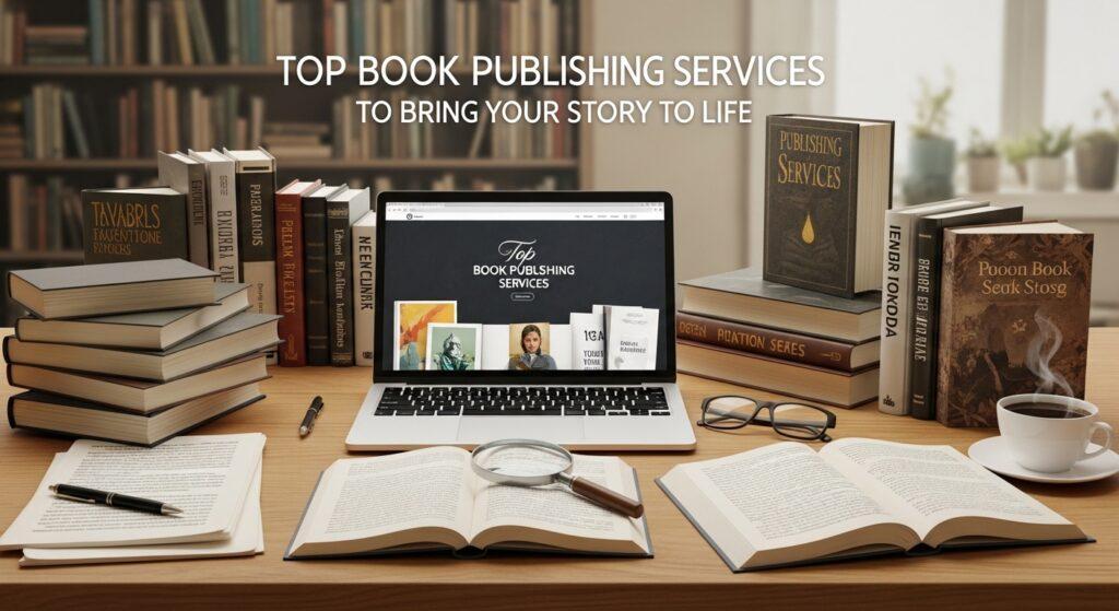 Top Book Publishing Services to Bring Your Story to Life
