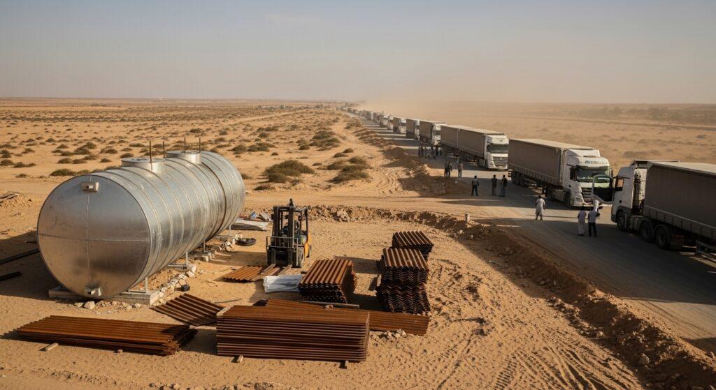 Water Tank Material Shortages in the Middle East: How Blockades Are Disrupting Supply Chains