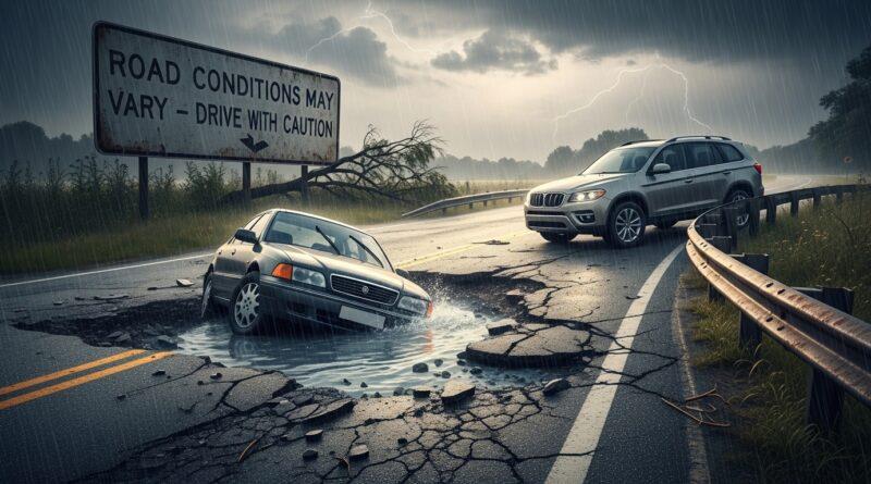 When Negligently Maintained Roads Create Liability Beyond Driver Error