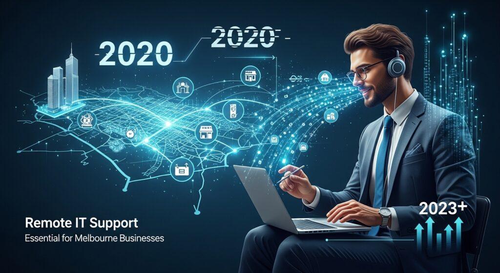 Why Remote IT Support for Melbourne Businesses Became Essential After 2020 (And Still Is)
