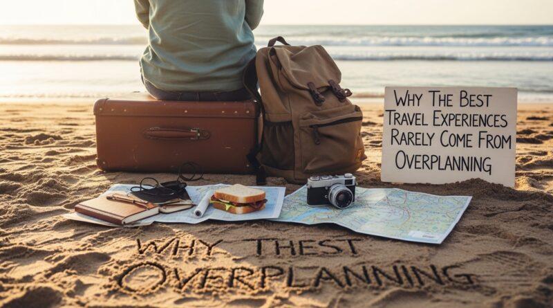Why The Best Travel Experiences Rarely Come From Overplanning