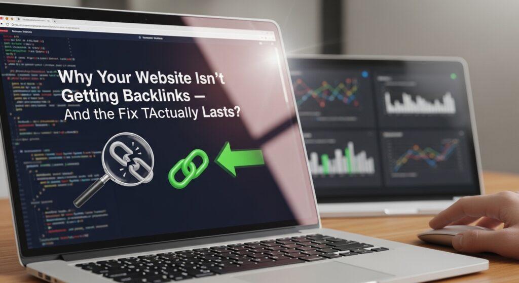 Why Your Website Isn't Getting Backlinks — And the Fix That Actually Lasts?