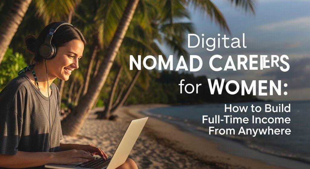 Digital Nomad Careers for Women: How to Build Full-Time Income From Anywhere