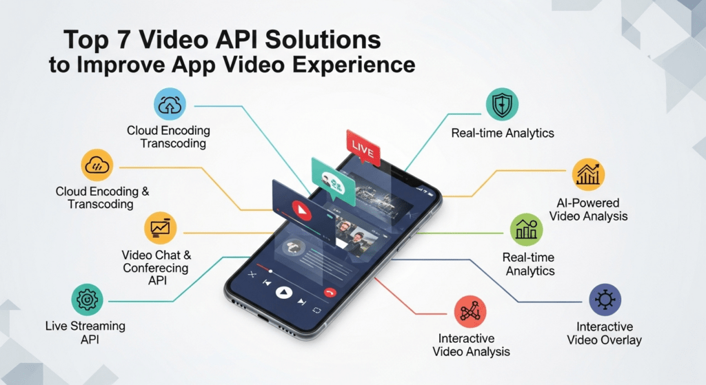 Top 7 Video API Solutions to Improve App Video Experience